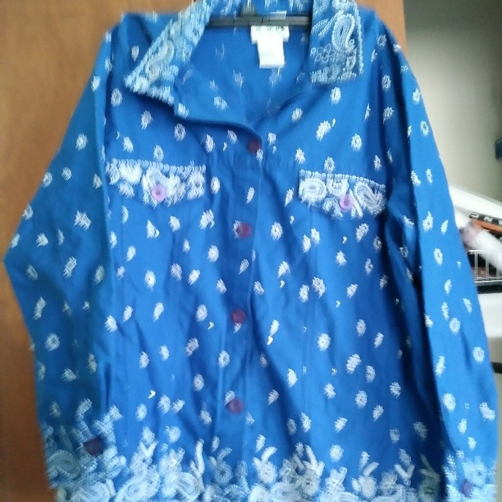 Blue shirt